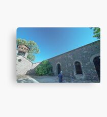 Shot tower, La Cruz lead smelter, Linares, Spain Canvas Print