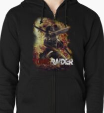 Tomb Raider Zipped Hoodie
