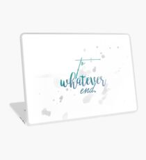 Throne of Glass: To whatever end. Laptop Skin