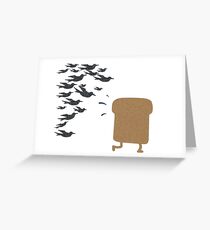 Running Toast Greeting Card
