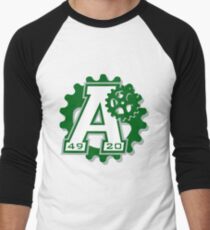 Automatons Robotics Logo Men's Baseball ¾ T-Shirt