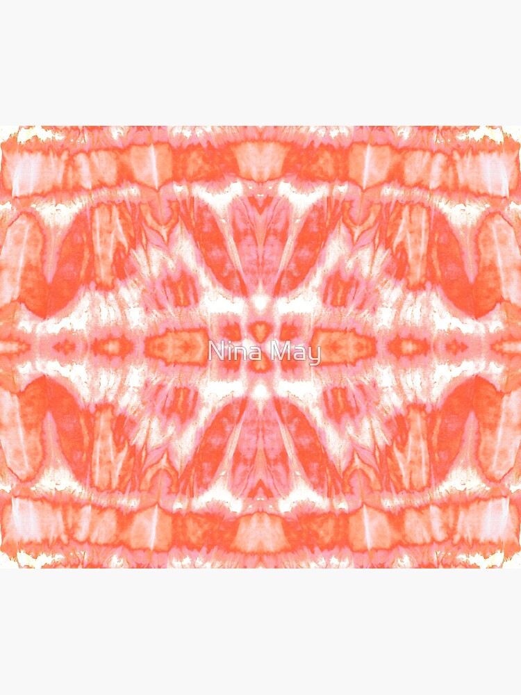 Tie Dye Tangerine Twos by ninabmay