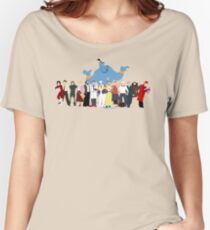 KEIN HINTERGRUND Noch minimalistischer Robin Williams Character Tribute Baggyfit T-Shirt