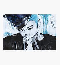 Blue Photographic Print