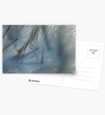 Miss Dandelions Cousin In Blue Postcards
