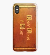 Once Upon A Time - Colorful Book Cover iPhone Case/Skin