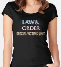 SVU Logo 2 Women's Fitted Scoop T-Shirt