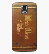 Once Upon A Time - Large Text Cover Case/Skin for Samsung Galaxy