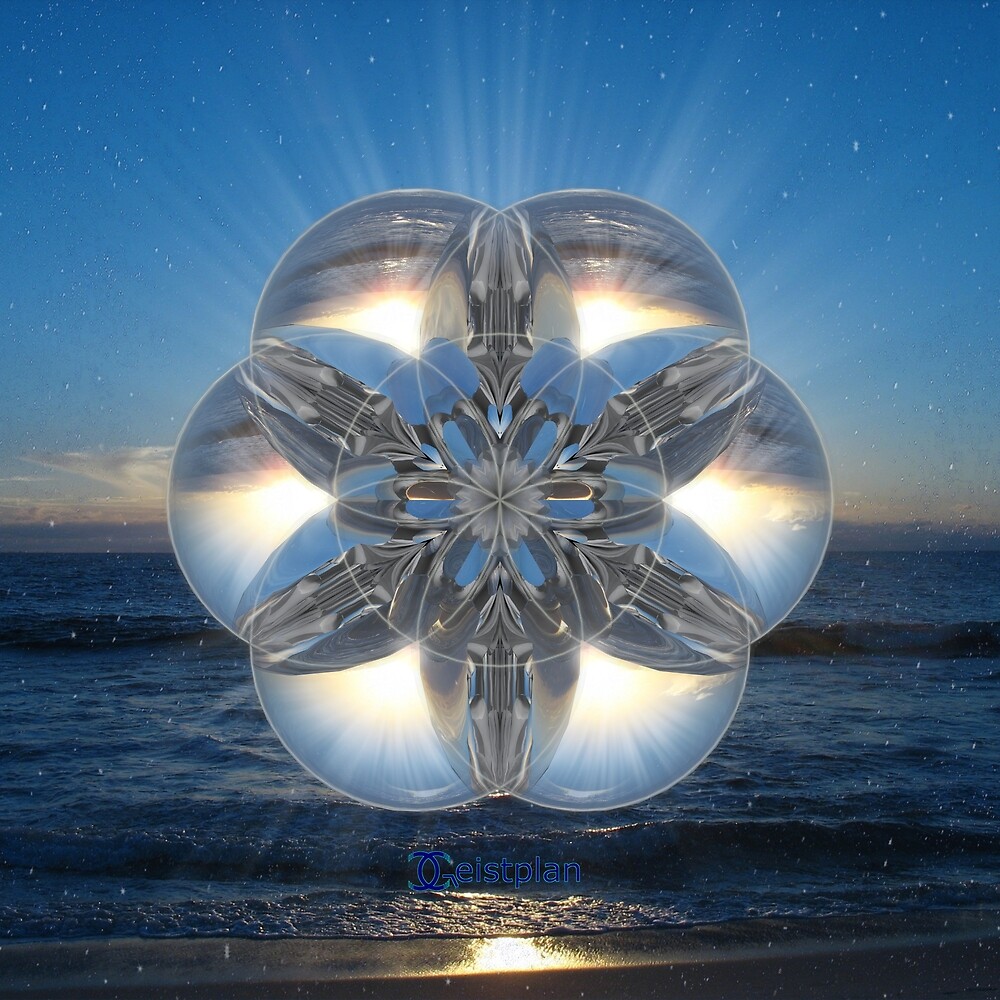 Mandala "crystal clear purity" by Geistplan