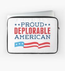 Proud Deplorable American (Trump 2016) Laptop Sleeve