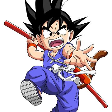 Dragonball Z Son Goku young art Photographic Print for Sale by JulyArt9