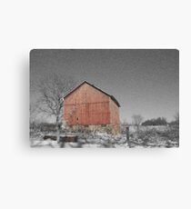 A BLANKET OF WHITE Canvas Print