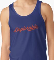 Deplorable Script Tank Top