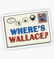 Where's Wallace? (The Wire) Sticker