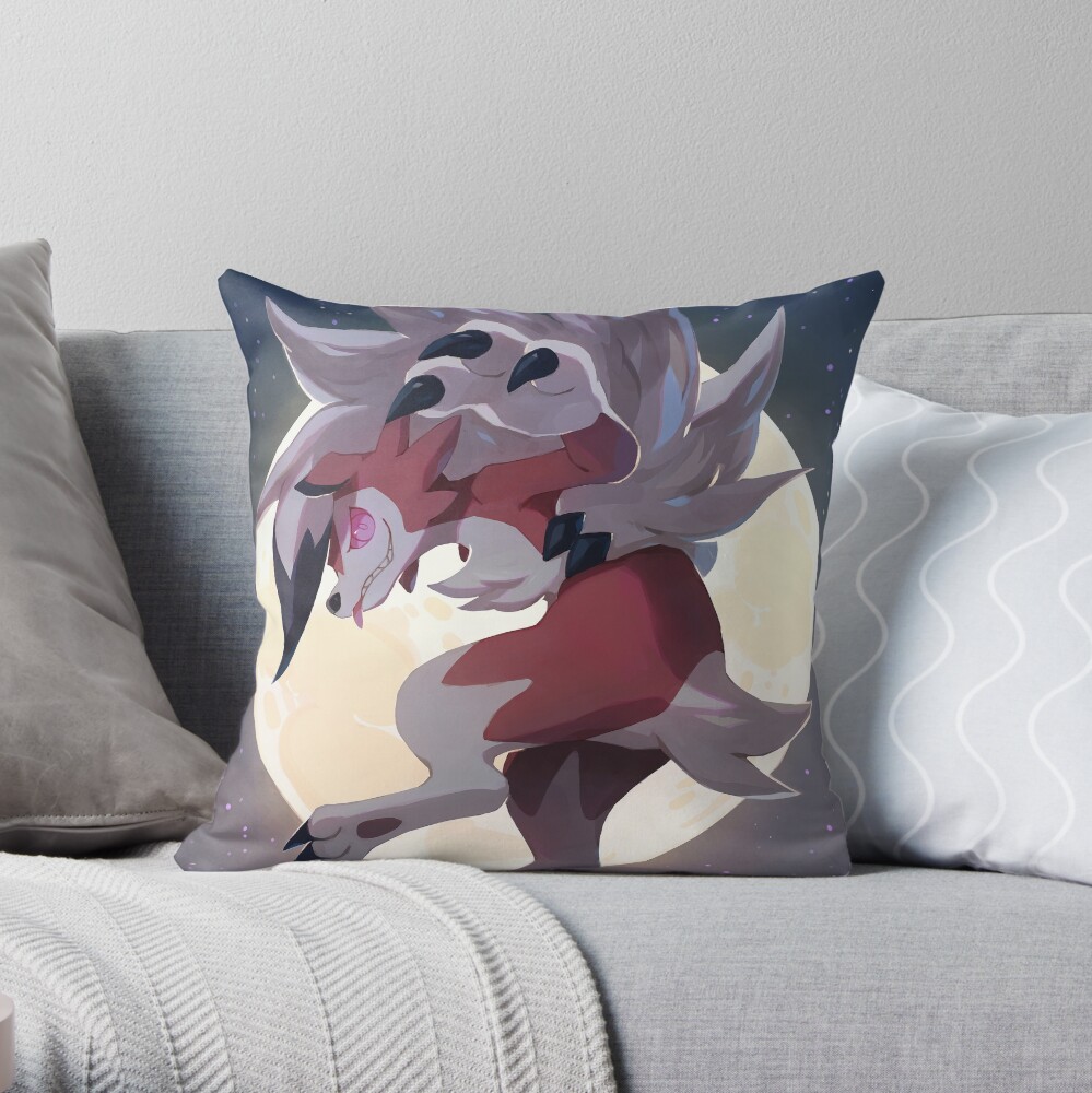 Midnight Form Throw Pillow