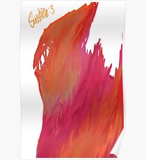 Flame ghoul Poster