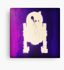 R2D2 Rage Canvas Print