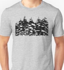 Pines Laden with Snow Unisex T-Shirt