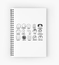 artists Spiral Notebook