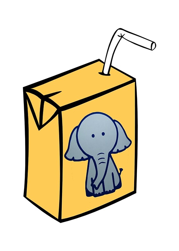 "Elephant Juice" Greeting Cards by Faramoo Redbubble