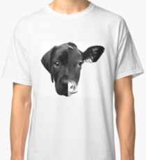 Speciesism Cow Dog Split Face Classic T-Shirt
