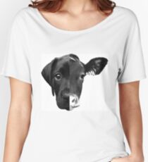 Speciesism Cow Dog Split Face Women's Relaxed Fit T-Shirt