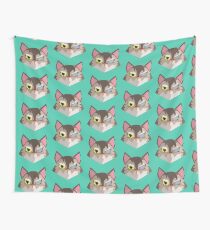 Angry Cat Wall Tapestry