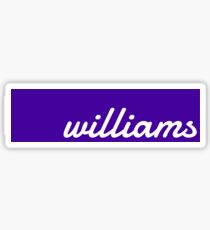 Williams Sticker