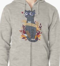 Mach weiter Hoodie mit Reißverschluss