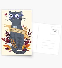 Keep Going Postcards