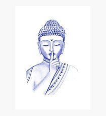 Shh ... do not disturb - Buddha Photographic Print