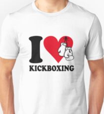 Camiseta unisex Amo kickboxing