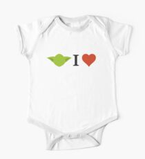 Yoda I Love One Piece - Short Sleeve