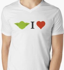 Yoda I Love Men's V-Neck T-Shirt