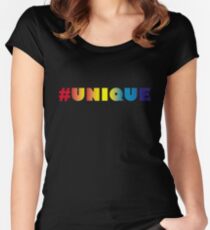 #Unique Women's Fitted Scoop T-Shirt