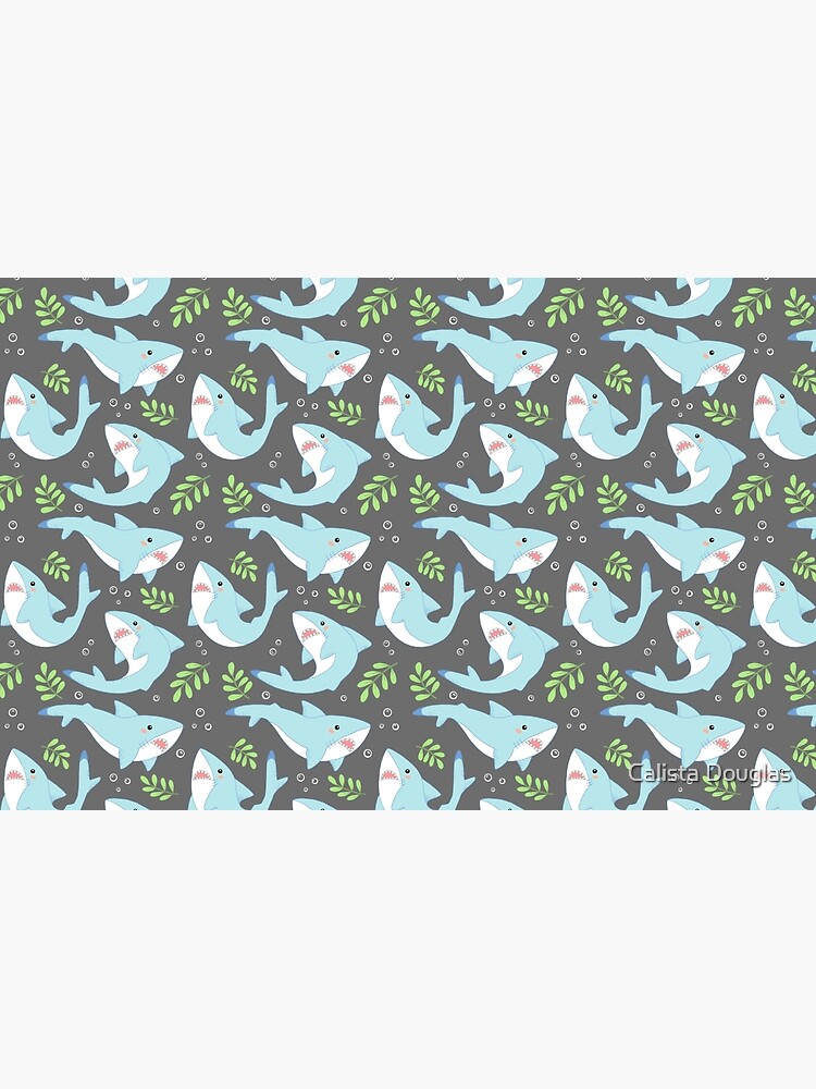 doofy shark pattern- natural by clockworkkite