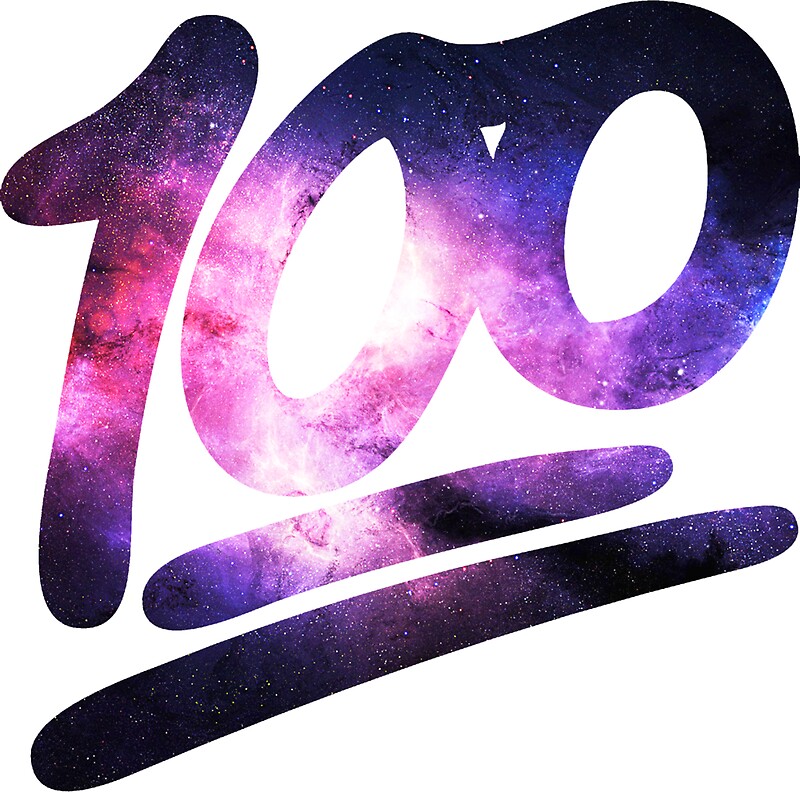 "100 Emoji (Hundred Points)" Stickers by Greg B | Redbubble
