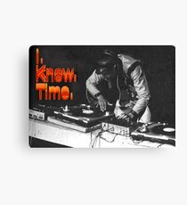 Dj Grandmaster Flash Tribute Canvas Print