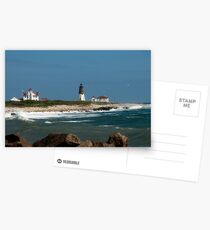 Old New England Lighthouse Postcards