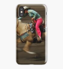 Rodeo Riding A Hurricane iPhone Case