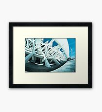 Modern Monuments Framed Print