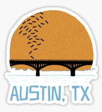 Austin Texas Bat Bridge Sticker