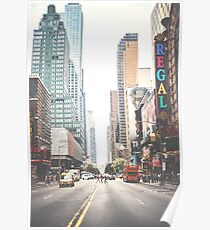 NYC Street Poster