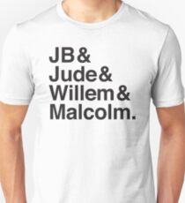 Camiseta unisex JB & Jude & Willem & Malcolm