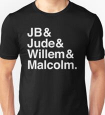 A LITTLE LIFE book JB & Jude & Willem & Malcolm (in white) Unisex T-Shirt