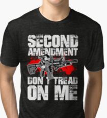 NE ME MARCHEZ PAS T-shirt chiné
