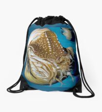 Chambered Nautilus Drawstring Bag