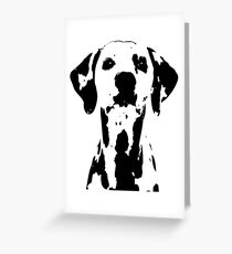 Dalmation Greeting Card