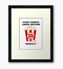 Movie Theater Framed Print