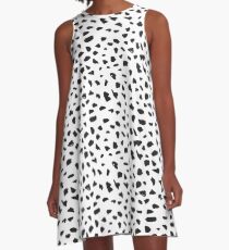 pattern_dalmation A-Line Dress